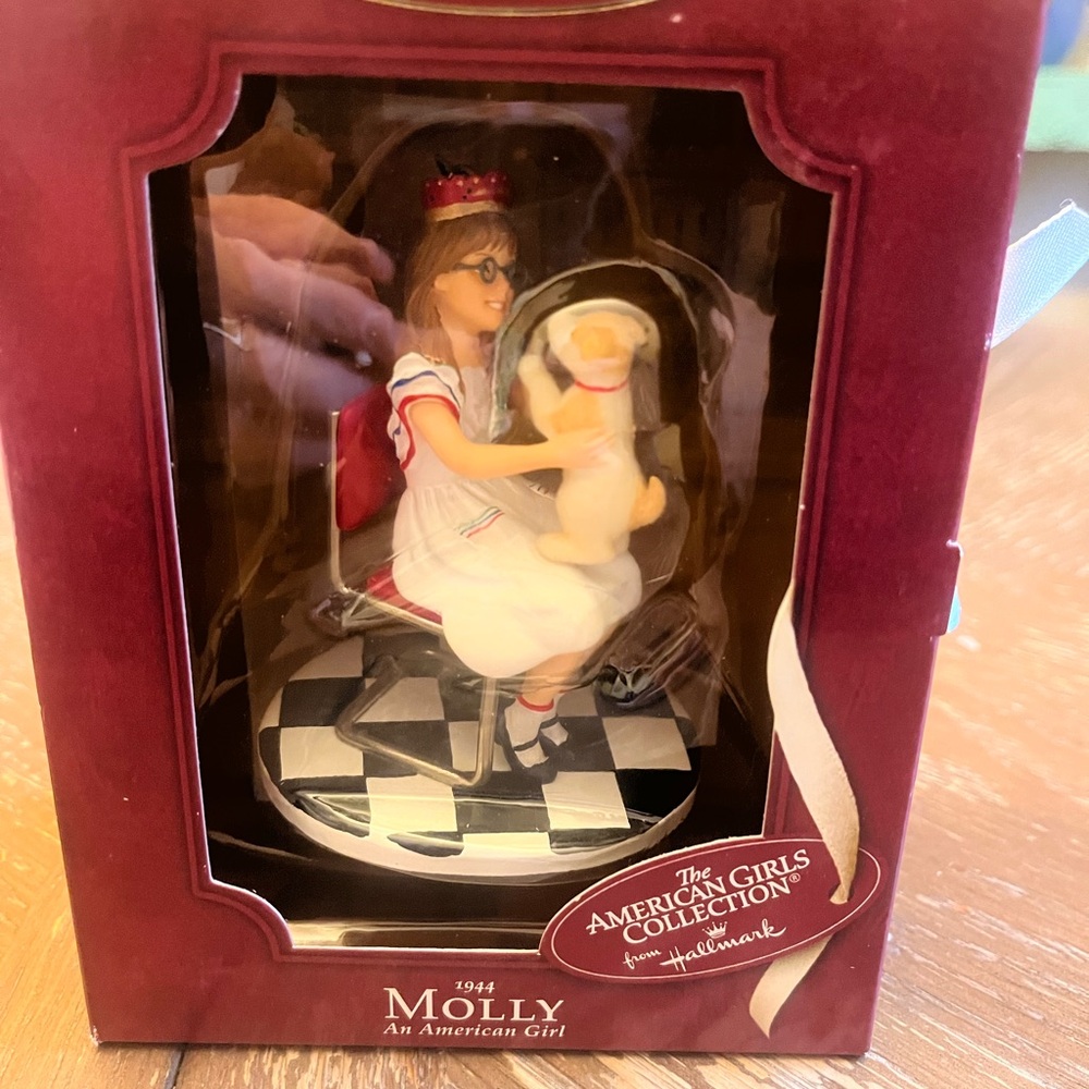 Hallmark Molly American girl doll ornament